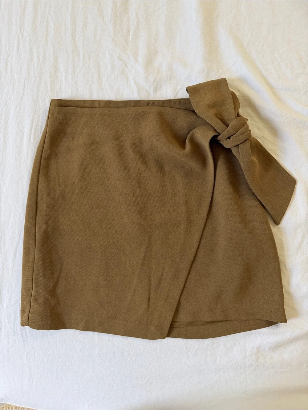 Wilfred Tie-Front Mini Skirt, 2